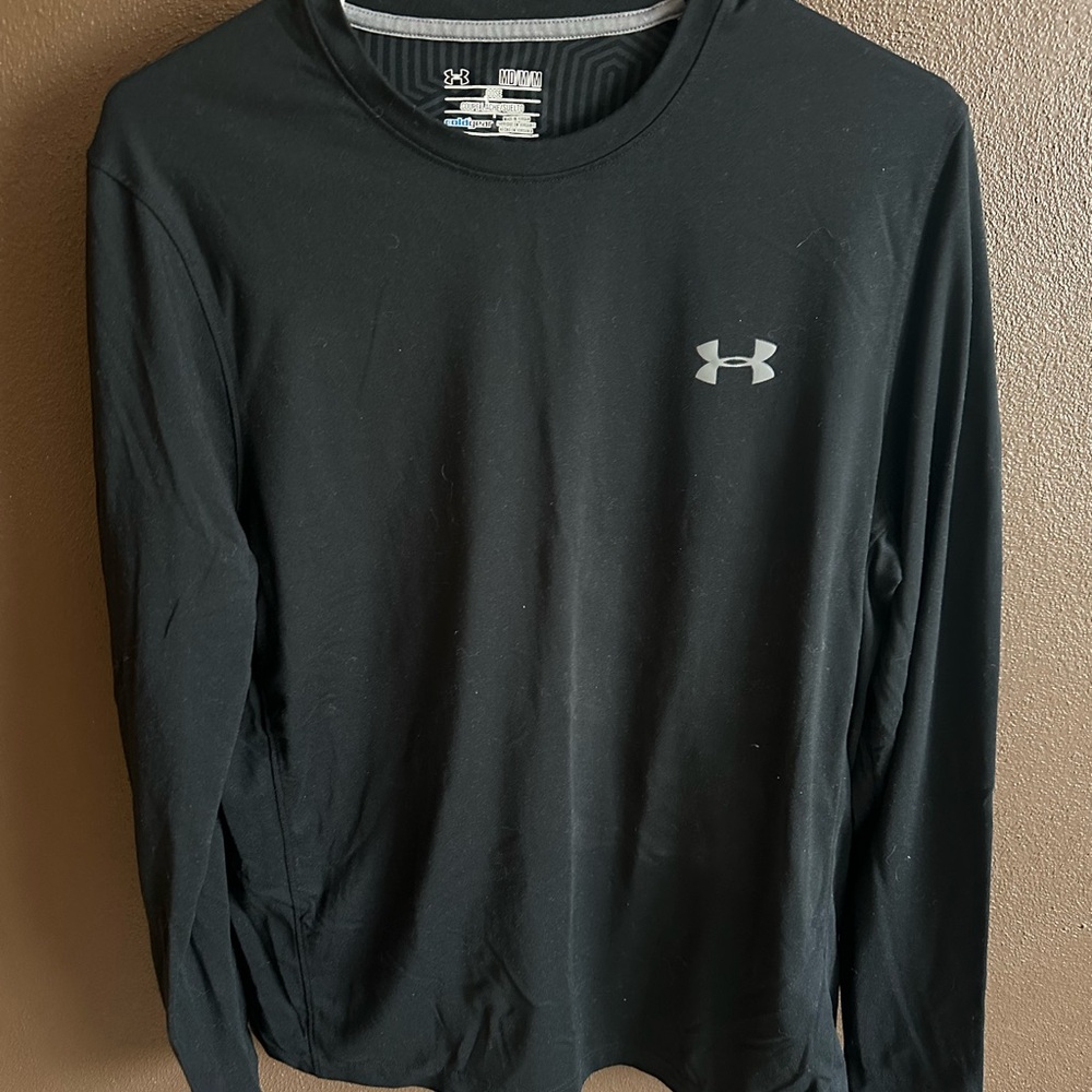 Under Armour Men's Long Sleeve Black Tee